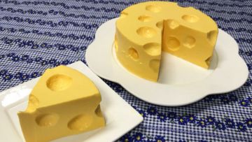 Cheesecake ala kartun Tom and Jerry Cheesecake ala kartun Tom and Jerry