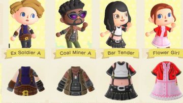 Final Fantasy 7 di Animal Crossing