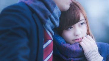 Ilustrasi pasangan remaja