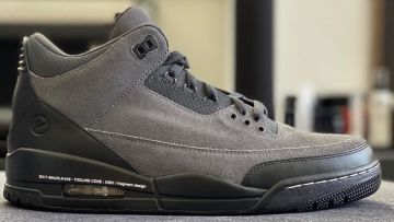 fragment design x Air Jordan 3 Sample