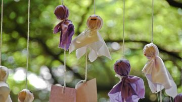 Boneka Teru Teru Bozu Penangkal Hujan