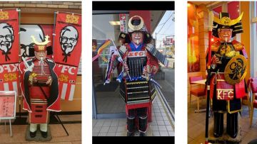 Kolonel Sanders dalam Baju Jirah Besi