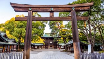 Kuil Shinto atau Shrine Kuil Shinto di Jepang