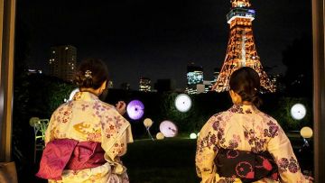 Pemandangan Tokyo Tower