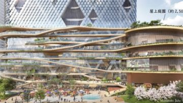 gedung pencakar langit tertinggi Jepang japanesestation.com