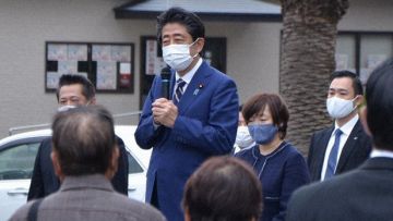 Shinzo Abe Perdana menteri Jepang Shinzo Abe japanesestation.com