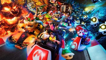 Super Mario Kart Super Nintendo World super nintendo world mario kart poster