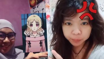 Heroin Dikatai Lonte, Penggemar Otome Game Marah Besar Heroin Dikatai L#nte, Penggemar Otome Game Marah Besar (TikTok @aderin_, @zizi_rais)