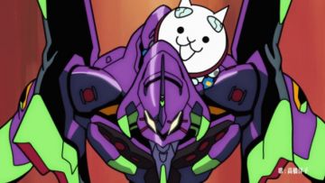 Kolaborasi Evangelion dan Battle Cats neon genesis evangelion kucing japanesestation.com