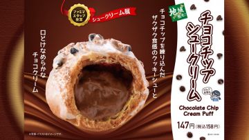 Chocolate Chip Cream Puff Chocolate Chip Cream Puff