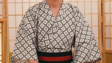 Motif Kimono Shippo 