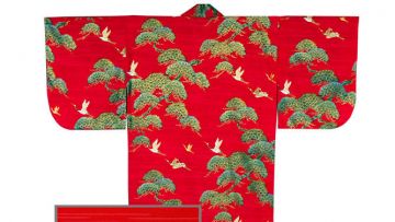 Simbol Kimono Tsuru