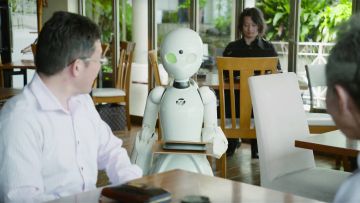 robot orihime foto robot jepang orihime