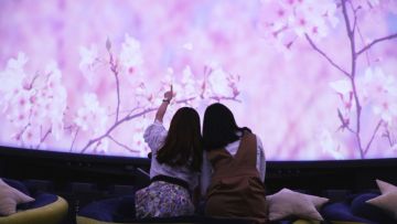 sakura planetarium jepang