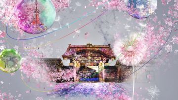 Flowers by NAKED kembali, Kastil Nijō dipenuhi warna musim semi Flowers by NAKED kembali, Kastil Nijō dipenuhi warna musim semi