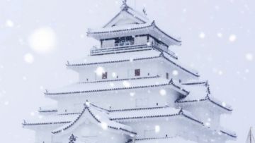 Tsuruga Castle, Twitter.com/@Yuji_48