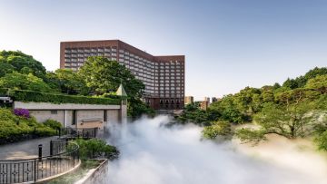 Tampilan Awan Buatan dari Tokyo Sea of Clouds