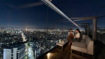 Shibuya Sky Rooftop Bar