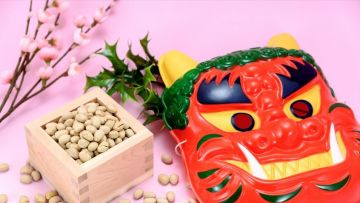 Usir setan dengan lemparan kacang (Fun! Japan) Usir setan dengan lemparan kacang (Fun! Japan)