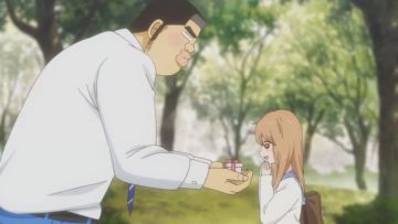Pria akan memberikan coklat di White Day sebagai balasan Valentine (Ore Monogatari Episode 21)