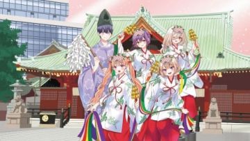 Kolaborasi Kakkō no Iinazuke  dan Kanda Myojin Shrine (Oricon News).