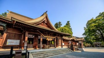 Kuil Aso di Prefektur Kumamoto (TOMO / Shutterstock.com via japan Travel). Kuil Aso di Prefektur Kumamoto (TOMO / Shutterstock.com via japan Travel).
