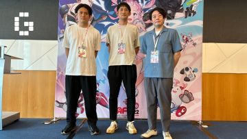 CEO MAPPA Manabu Otsuka, Executive Director Makoto Kimura dan Director Yuichiro Hayashi (GamerBrave) CEO MAPPA Manabu Otsuka, Executive Director Makoto Kimura dan Director Yuichiro Hayashi (GamerBrave)