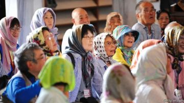 Orang Jepang yang memeluk agama Islam (Getty Images/Medium via Viva). Orang Jepang yang memeluk agama Islam (Getty Images/Medium via Viva).