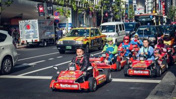 Tur Mario Kart di Tokyo (Japan Times) Tur Mario Kart di Tokyo (Japan Times)