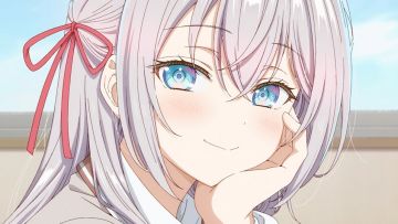 Cuplikan anime Alya Sometimes Hides Her Feelings in Russian (Crunchyroll). Anime musim panas 2024