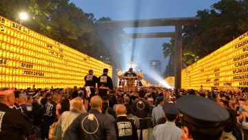Kuil Yasakuni akan dihiasi oleh ribuan lentera dalan Mitama Matsuri Festival musim panas di jepang minggu ini