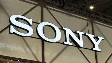 Logo Sony Group. Logo Sony Group.