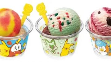 Es krim kolaborasi Baskin-Robbins dan Pokemon (PR Times via SoraNews24). Es krim kolaborasi Baskin-Robbins dan Pokemon (PR Times via SoraNews24).