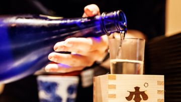 Sake istimewa dari Ponshukan (ponshukan.com). Sake istimewa dari Ponshukan (ponshukan.com).