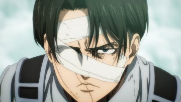 Levi Ackerman dalam season terakhir anime Attack on Titan (Studio Mappa) Levi Ackerman dalam season terakhir anime Attack on Titan (Studio Mappa)