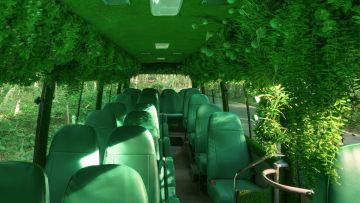 Bus lumut di Oirase Keiryu Hotel Bus lumut di Oirase Keiryu Hotel