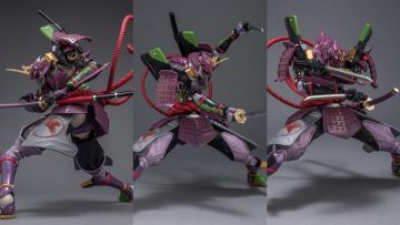 Figur baru Evangelion yang menampilikan Eva Uni-01 memakai kostum samurai (Sen-Ti-Nel) Figur baru Evangelion yang menampilikan Eva Uni-01 memakai kostum samurai (Sen-Ti-Nel)