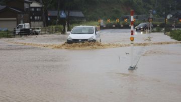 Banjir di Semenanjung Noto. Banjir di Semenanjung Noto.
