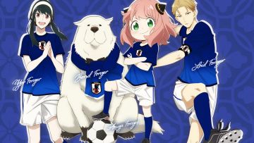Kolaborasi SPY×FAMILY dan SAMURAI BLUE (shop.tv-tokyo.co.jp) Kolaborasi SPY×FAMILY dan SAMURAI BLUE (shop.tv-tokyo.co.jp)