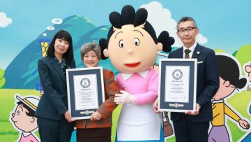 Sazae-san Guinness World Records 2025 Sazae-san Guinness World Records 2025