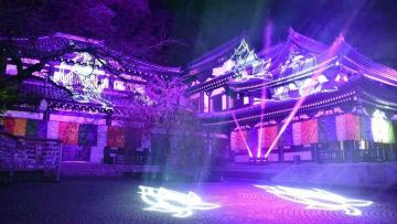 Keindahan Iluminasi Musim Gugur Kuil Hasedera tahun 2023 lalu  Keindahan Iluminasi Musim Gugur Kuil Hasedera tahun 2023 lalu