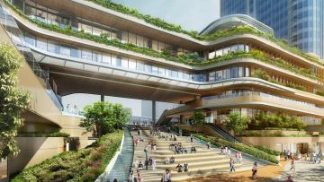 Takanawa Gateway City tempat baru di tokyo
