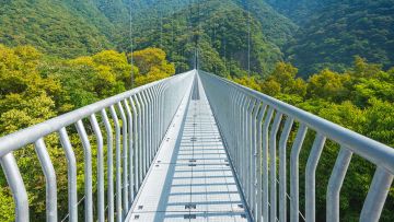 Destinasi wisata Prefektur Miyazaki - Teruha Suspension Bridge Destinasi wisata Prefektur Miyazaki - Teruha Suspension Bridge