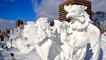 Kontes Patung Salju Internasional (Sapporo Snow Festival Official) Kontes Patung Salju Internasional (Sapporo Snow Festival Official)