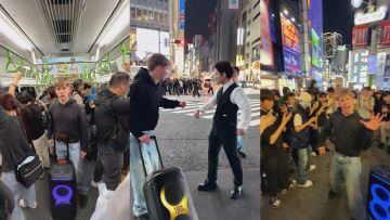 Sebuah konten video influencer asing yang dinilai mengganggu ketertiban umum Aksi Menganggu Influencer Asing di Transportasi Umum Bikin Resah