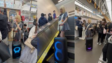 Senpu, influencer asal Jepang yang membuat konten menggangu kenyamanan publik