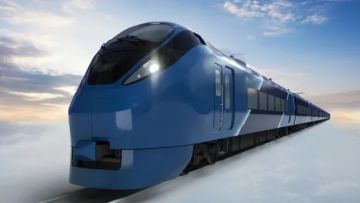 Kereta baru dari JR East yang akan diperkenalkan ke publik pada musim semi tahun 2027 (jreast.co.jp) Kereta baru dari JR East yang akan diperkenalkan ke publik pada musim semi tahun 2027 (jreast.co.jp)