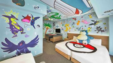 Kamar Pokemon yang terkenal di Hotel MIMARU Kamar Pokemon yang terkenal di Hotel MIMARU