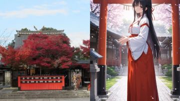 Kuil di Kyoto gunakan gambar AI sebagai foto profil mereka