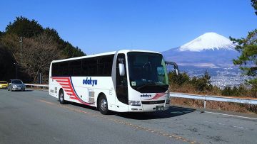 Odakyu Hakone Highway Bus (Japan Bus Online) cara dari Tokyo ke Hakone
